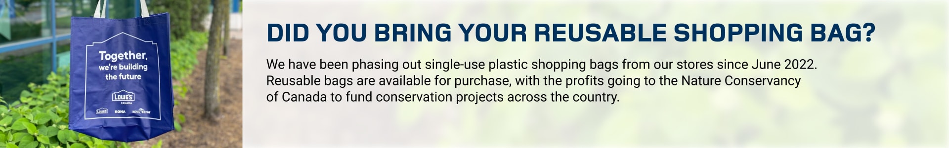 Reusable bag