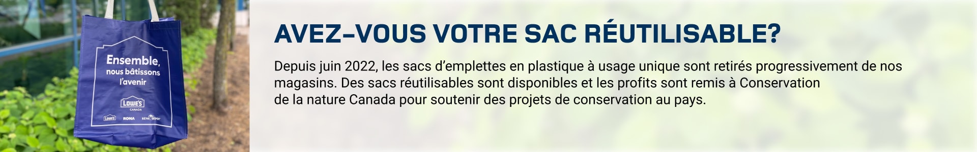 Sac réutilisable