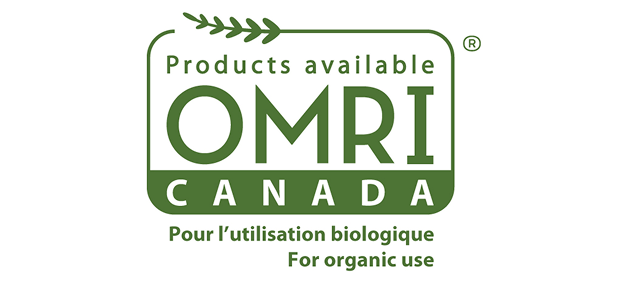 OMRI Canada certification