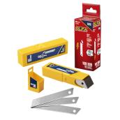 Utility Knife Snap-Off Replacement Blades - 18mm - 100 Pack