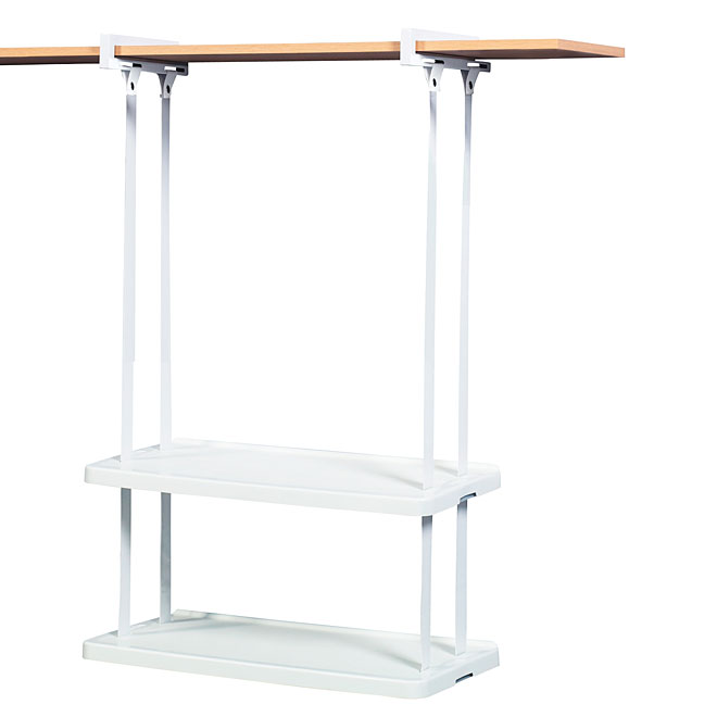 "RetroFit" adjustable shelving set