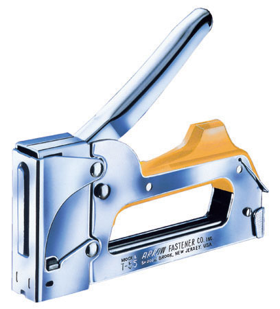 Staple gun T-55 - Chrome Finish