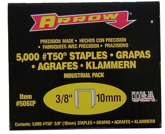 3/8-in. staples