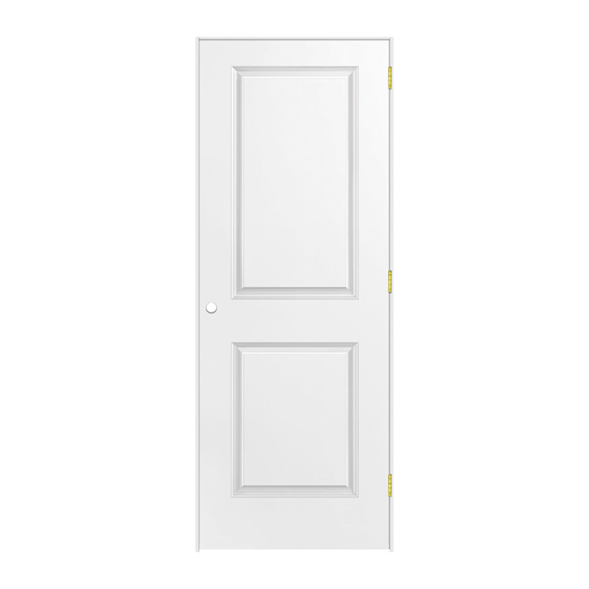 Porte prémontée à 2 panneaux