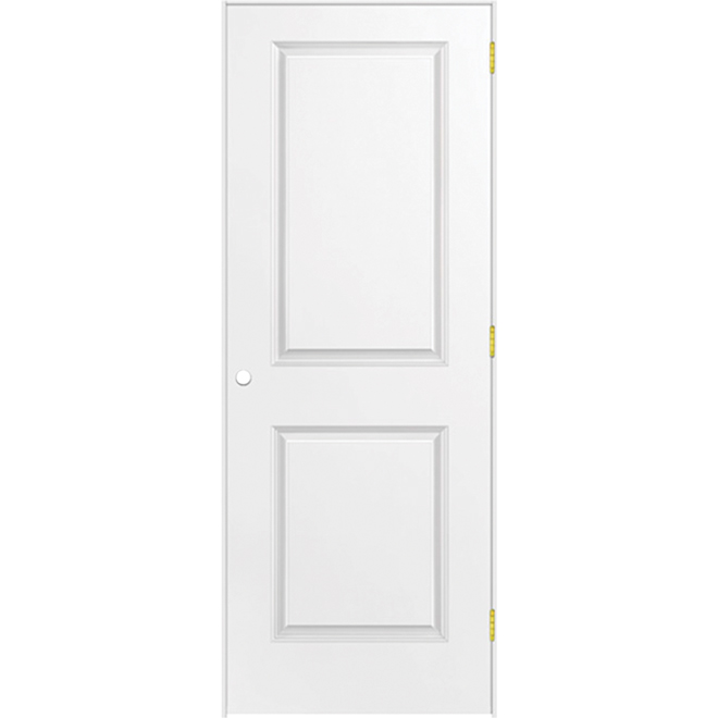 Porte prémontée à 2 panneaux
