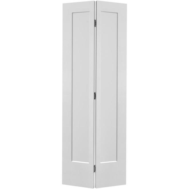 Lincoln Park 1 Panel Bifold Door - Primed - 30" x 80"
