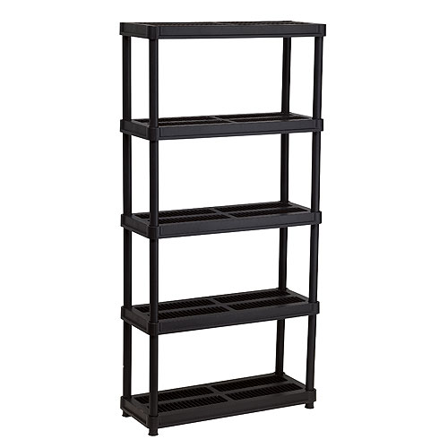 Étagère de rangement à 5 tablettes