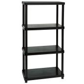 Étagère de rangement à 4 tablettes