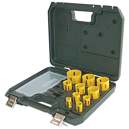 Hole Saw and Mandrel Kit - 13-Pieces