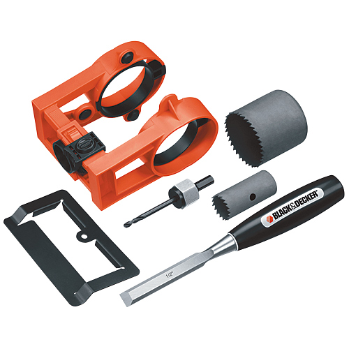 kit d'installation de serrure de porte pour portes métalliques