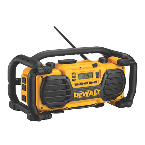 Radio chargeur robuste, électrique ou sans fil, 7,2 V à 18 V