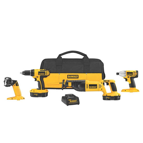 Set 4 Cordless Tools