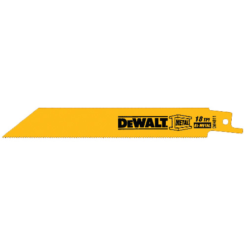 6-in Reciprocating Saw Blade - 18 Tooth