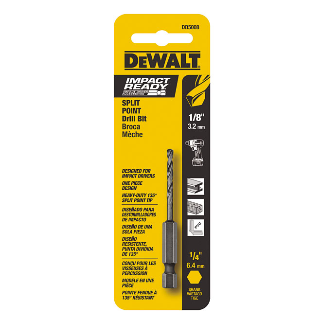 Drill Bit with Hexagonal Shank 5/16"