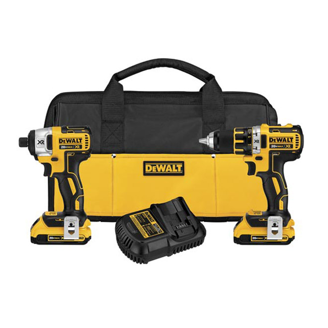 Drill/Driver and Impact Driver Combo Kit - Compact - 20 V