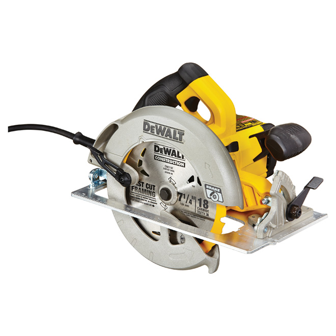 Scie circulaire légère avec frein électrique - 7 1/4" - 15 A