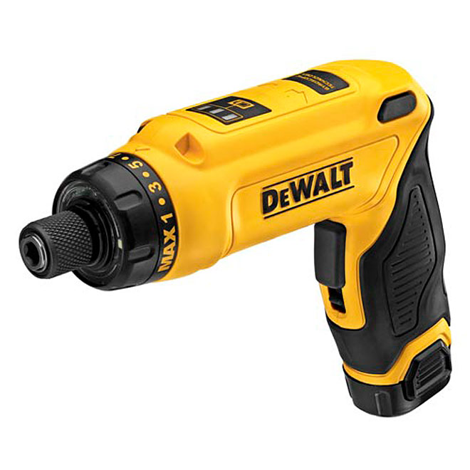 Tournevis gyroscopique, 1/4", 8 V
