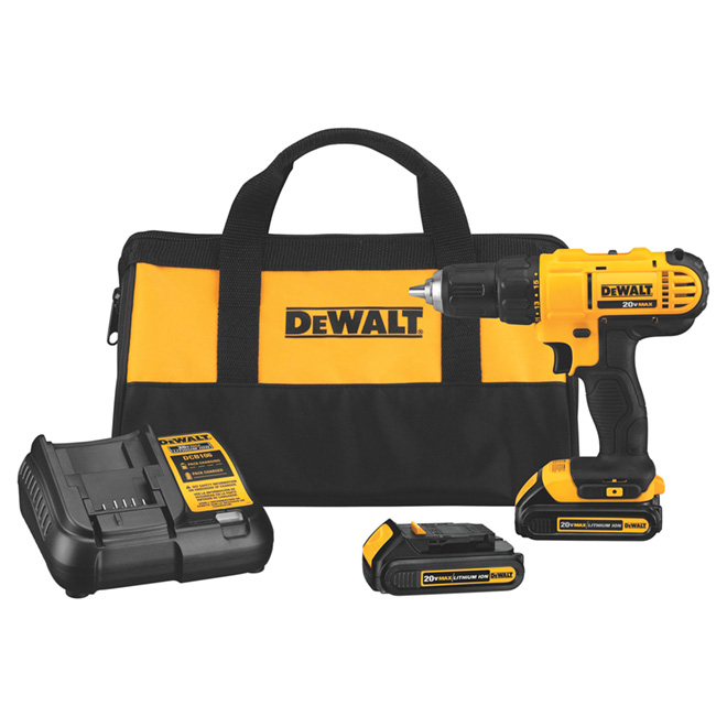 Cordless Compact Drill/Driver Kit - 20 V Max