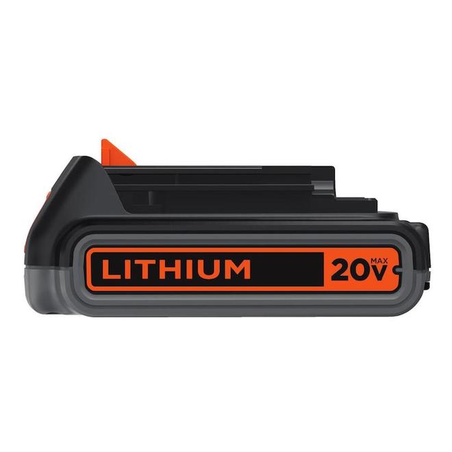 Batterie au lithium-ion 20 V «Black & Decker»