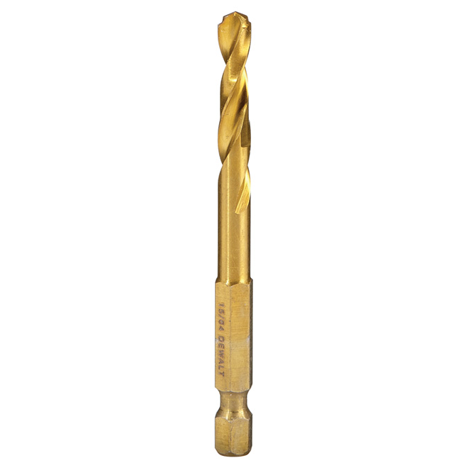 Titanium Drill Bit - Impact Ready - 15/64"