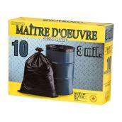 Sacs à déchets Maitre d'oeuvre 147 L, boite de 10