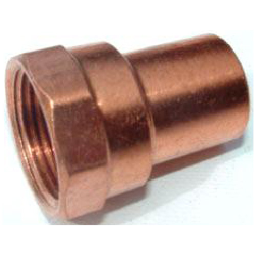Adaptateur en cuivre 1/2 po