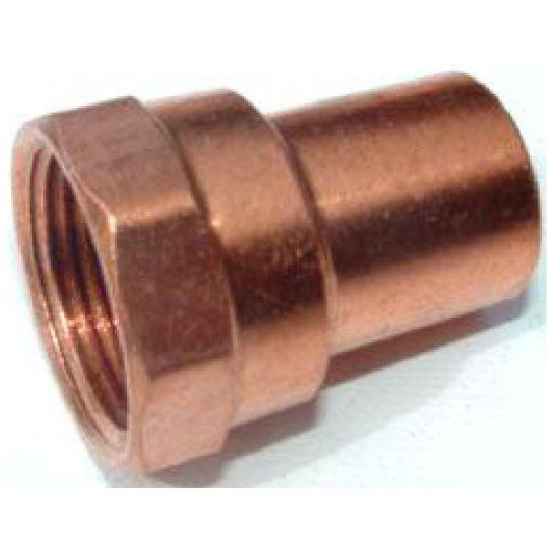 Adaptateur en cuivre 3/4 po