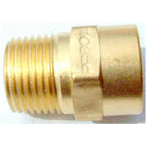 Adaptateur en cuivre 1/2 po