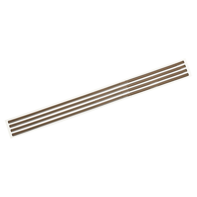 Self-Adhesive Finishing Edge - Bronze - 4 pack
