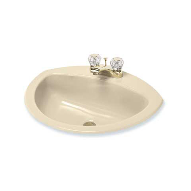 Bathroom Sinks Rona coronette" built-in lavatory basin - 21" x 17" - bone | rona Bathroom Sinks Rona coronette" built-in lavatory basin - 21" x 17" - bone | rona