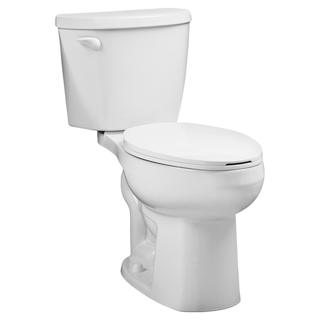 Elongated Front 2-piece toilet - Waterwarden - 4.8 L - White