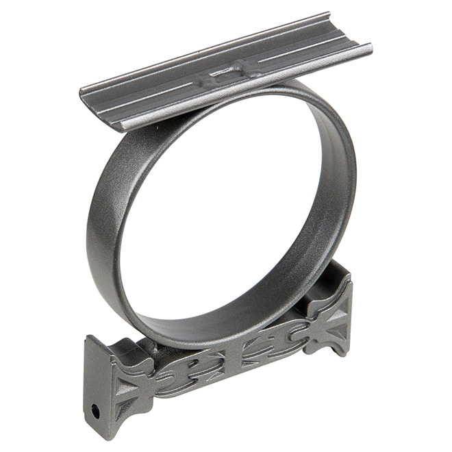 Decorative Railing Circle - 8.5'' x 6.1'' - Aluminum - Titanium Grey
