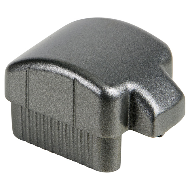 Hand Rail Cap - 7'' x 4 3/4'' - Titanium Grey
