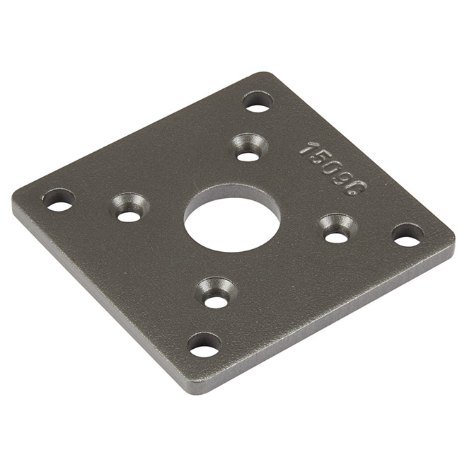 Base Plate Cover for 2 1/4" Post - 4'' x 4'' - Titanium Grey