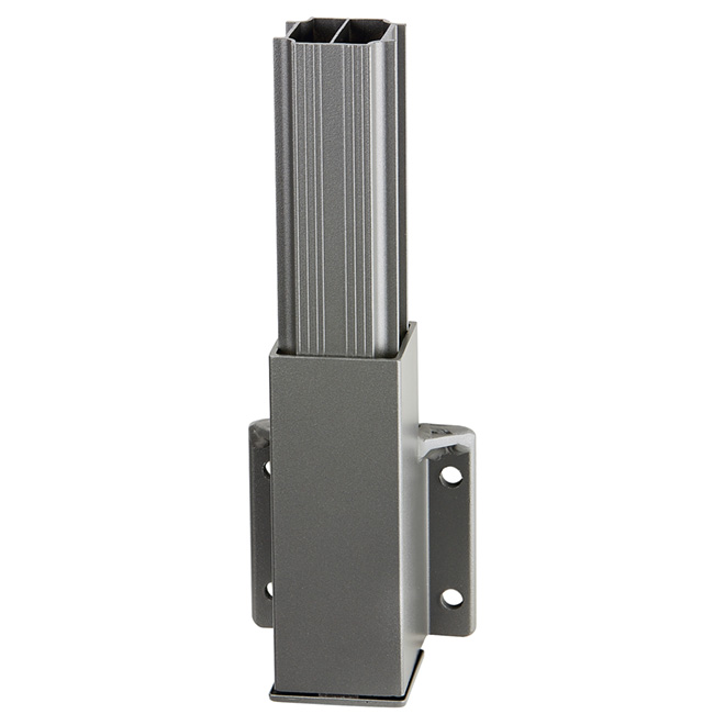Side Mount Post Bracket - 15'' - Aluminum