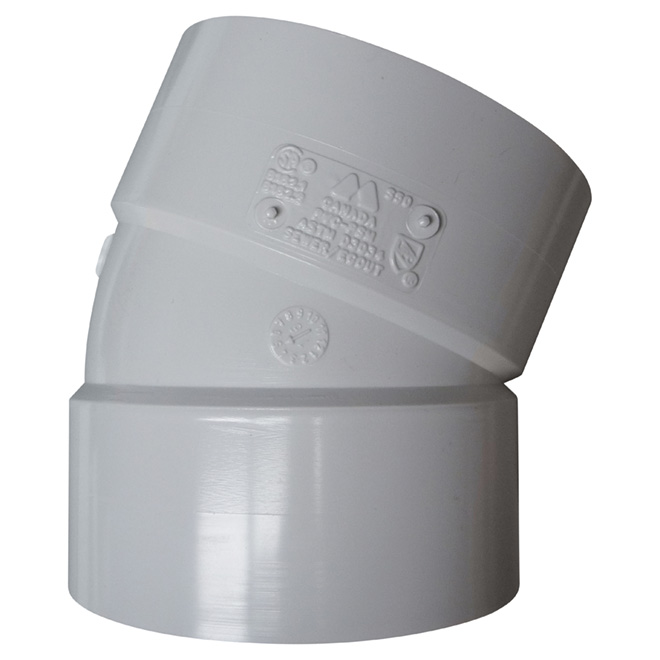 PVC 22 1/2° Elbow
