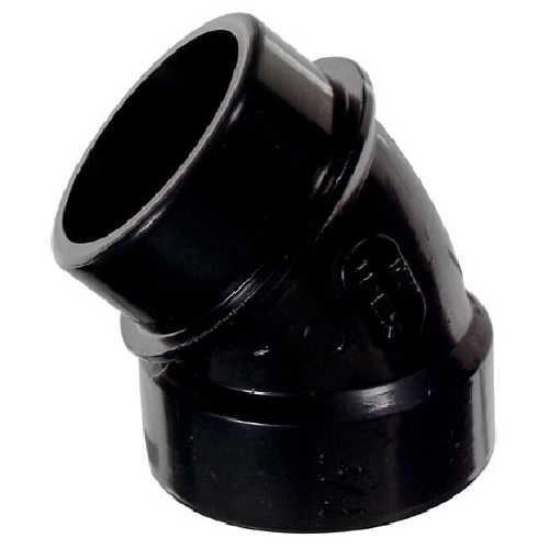 ABS 45° Short Elbow