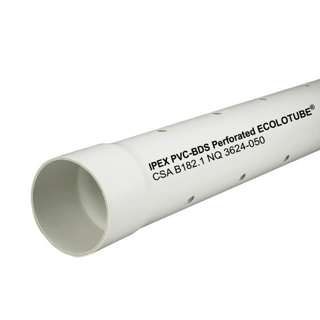 Perforated PVC Pipe Drain