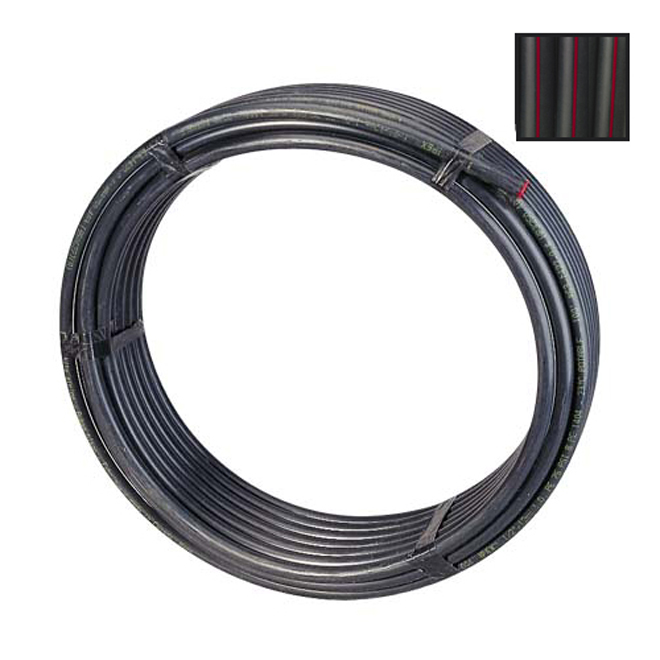 1-in Polyethylene pipe