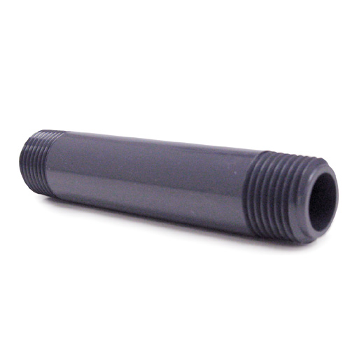 PVC threaded nipple