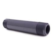 Mamelon fileté en PVC