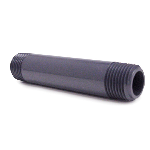 PVC threaded nipple
