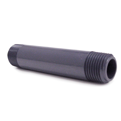 Mamelon fileté en PVC