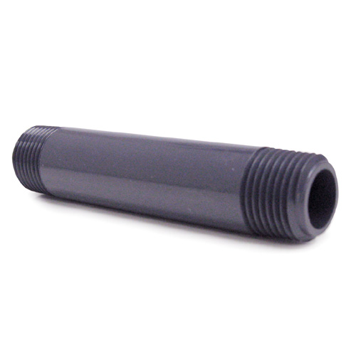 Mamelon fileté en PVC