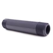 Mamelon fileté en PVC