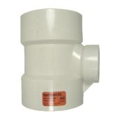 Raccord en Té en PVC Schedule 40 pour gaz de combustion