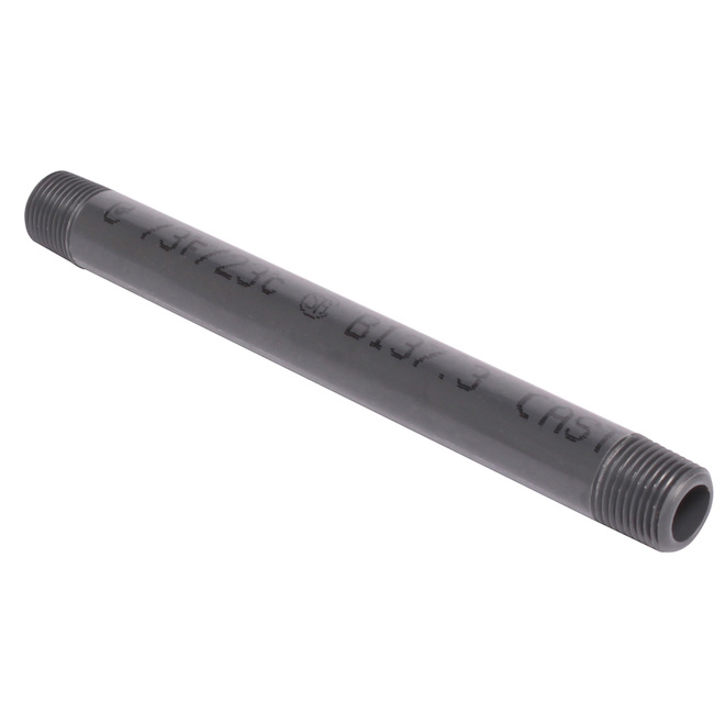 PVC threaded nipple