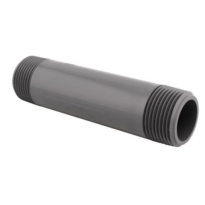 PVC threaded nipple