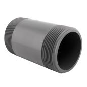 Mamelon fileté en PVC