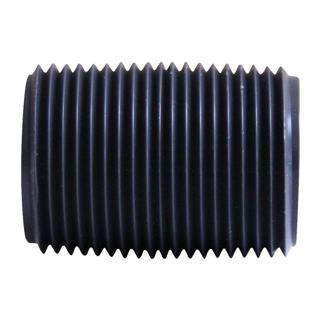 PVC threaded nipple